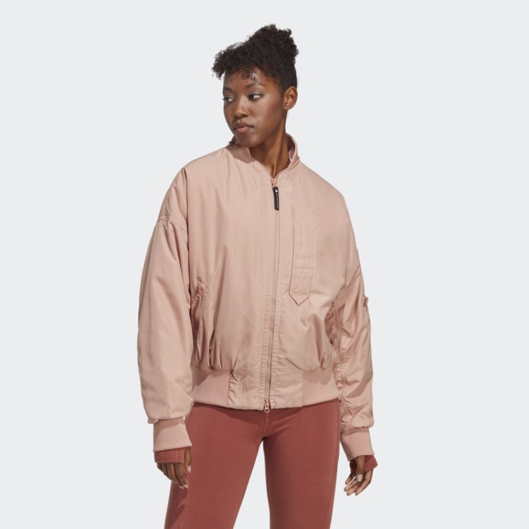 Jaqueta Bomber Tecido Adidas By Stella Mccartney Hot
