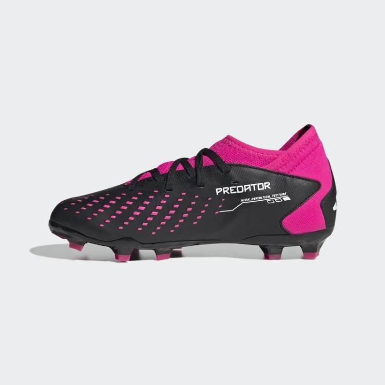 Adidas Predador Rosa Precisão.3 Chuteiras De Futebol Para Terreno Firme Estilosas