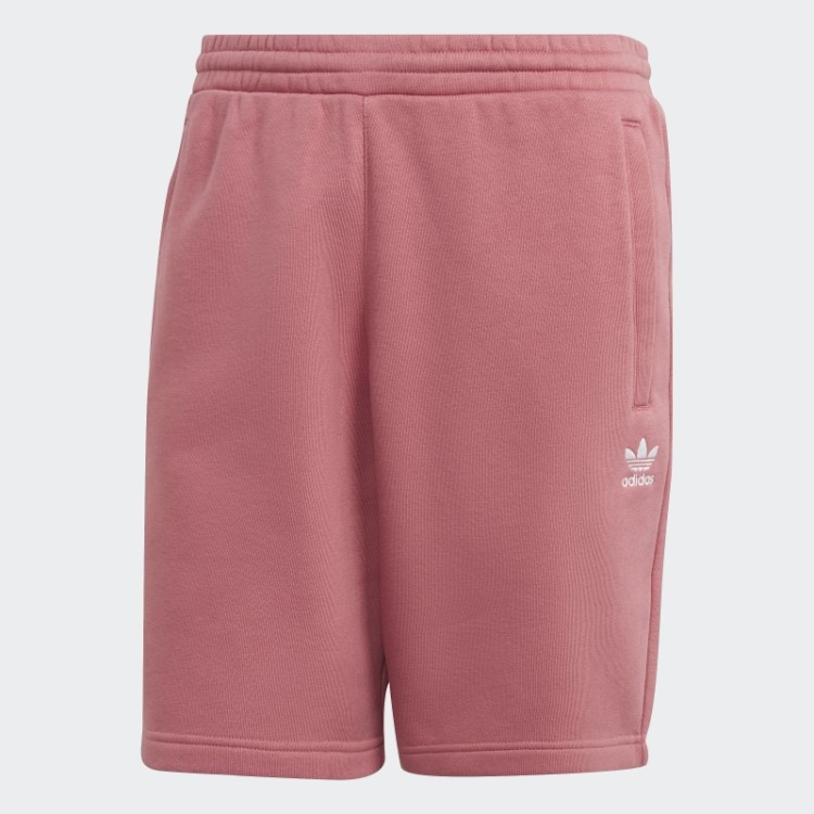 Bermuda Rosa Trefoil Essencial Adidas