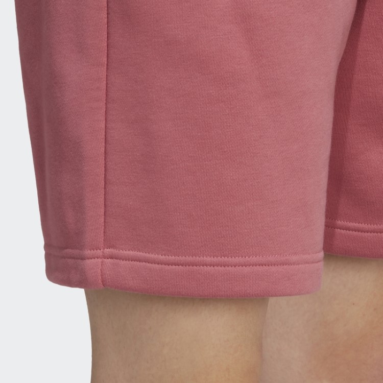 Bermuda Rosa Trefoil Essencial Adidas