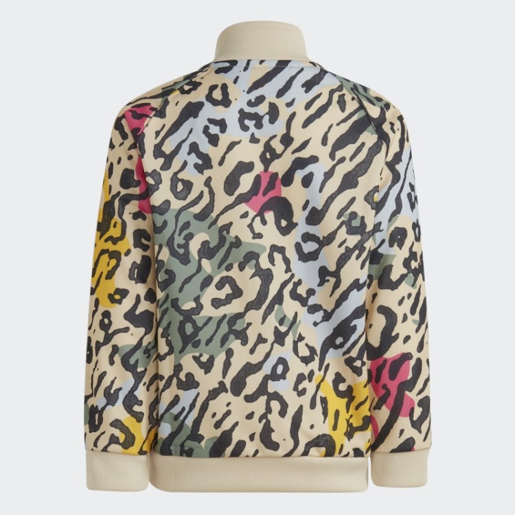 Conjunto Adidas Animal Print Sst Multicolor Quente