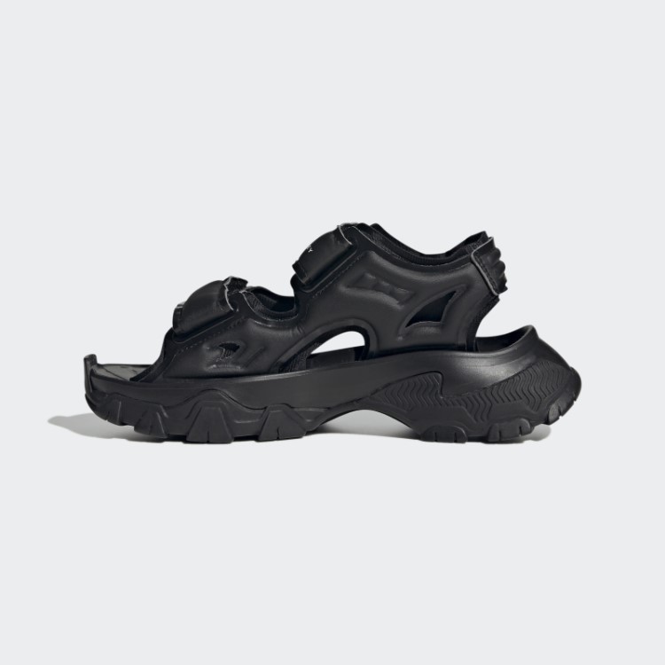 Sandálias Ao Ar Livre Adidas By Stella Mccartney Pretas Da Moda