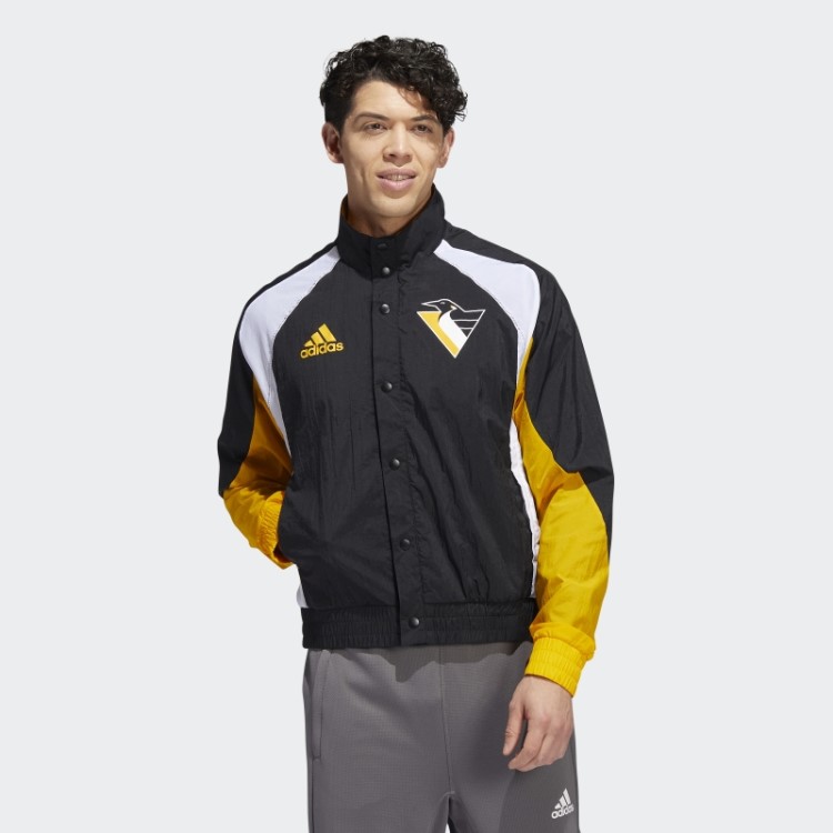 Adidas Pinguins Jaqueta Retrô Retrô Preto