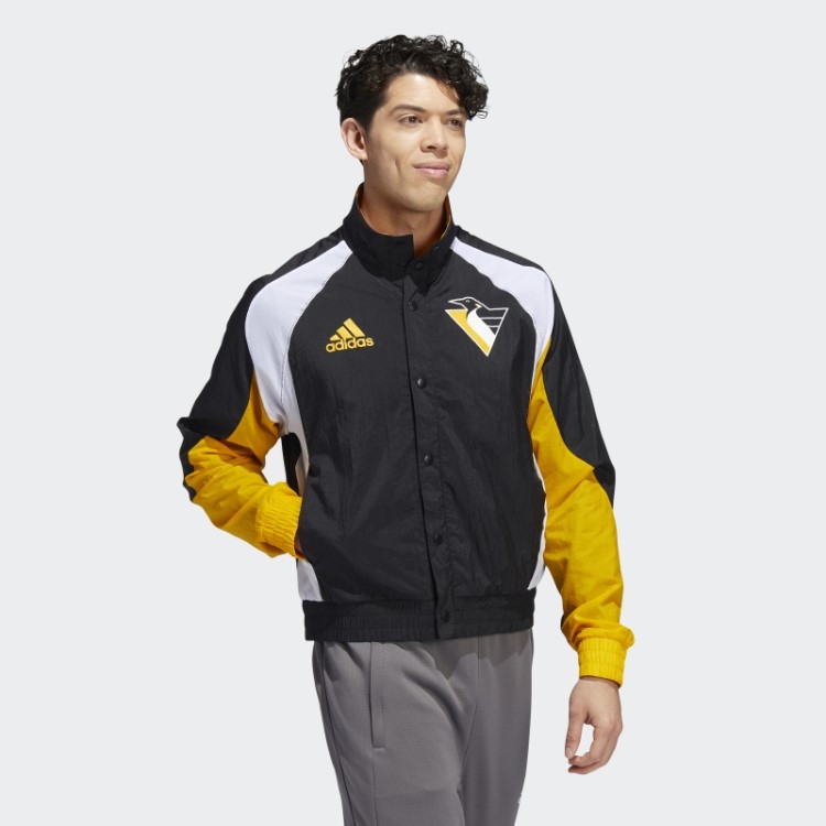 Adidas Pinguins Jaqueta Retrô Retrô Preto
