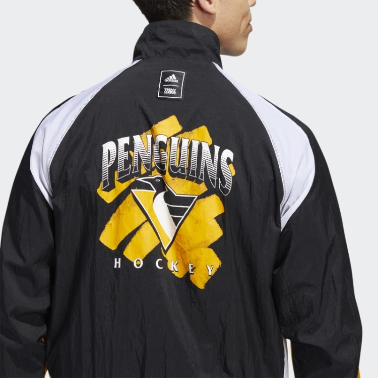 Adidas Pinguins Jaqueta Retrô Retrô Preto