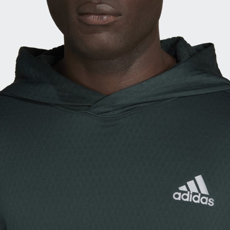 Moletom De Corrida Adidas X-city Verde Quente