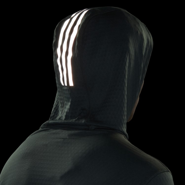 Moletom De Corrida Adidas X-city Verde Quente