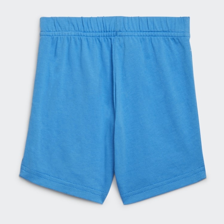 Conjunto De Camiseta E Shorts Adidas Essentials Cinza Médio