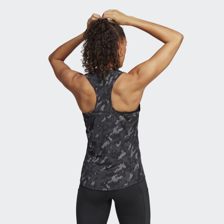 Regata De Corrida Preta Own The Run Camuflada Adidas