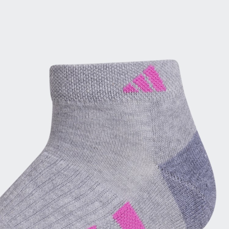 Meias De Cano Baixo Almofadadas 3 Pares Multicoloridas Adidas