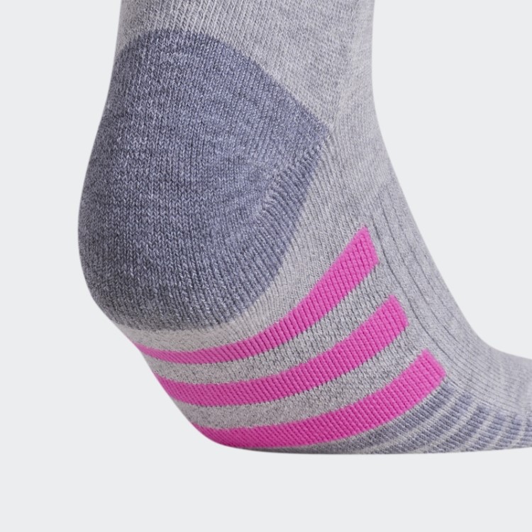 Meias De Cano Baixo Almofadadas 3 Pares Multicoloridas Adidas