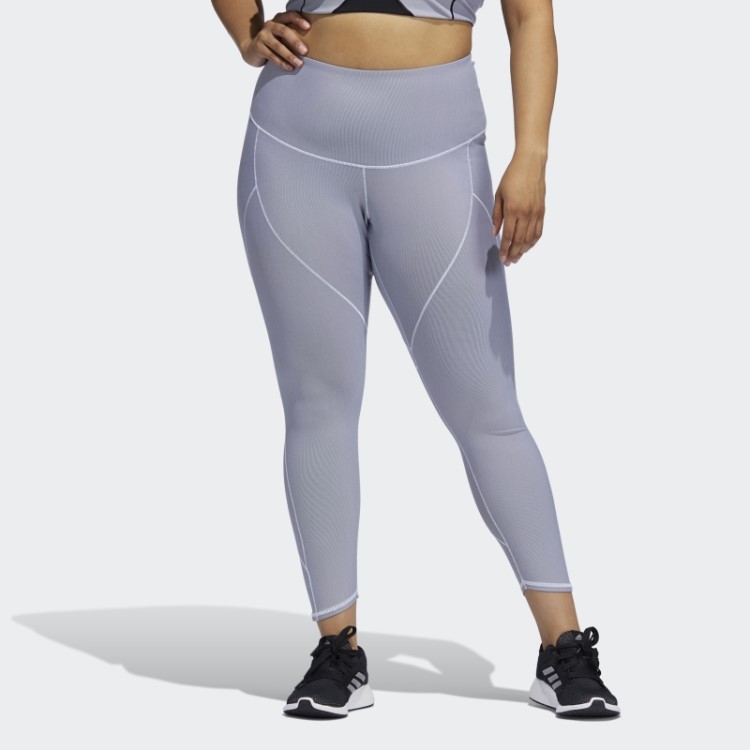 Meia-calça Preta Adidas Yoga Primeblue 7/8 (tamanho Grande)