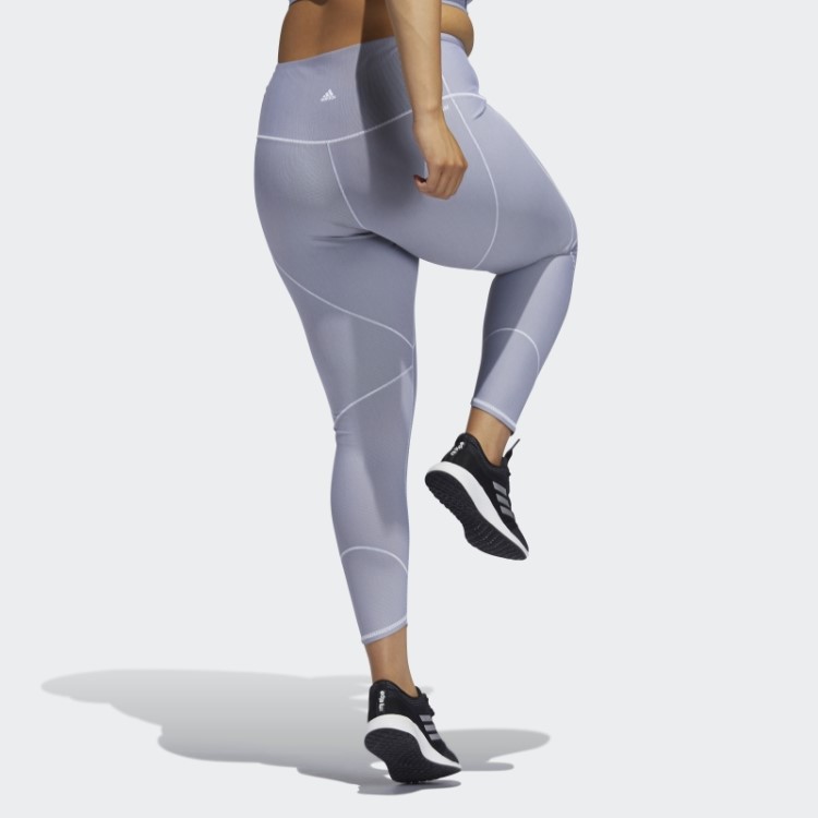 Meia-calça Preta Adidas Yoga Primeblue 7/8 (tamanho Grande)