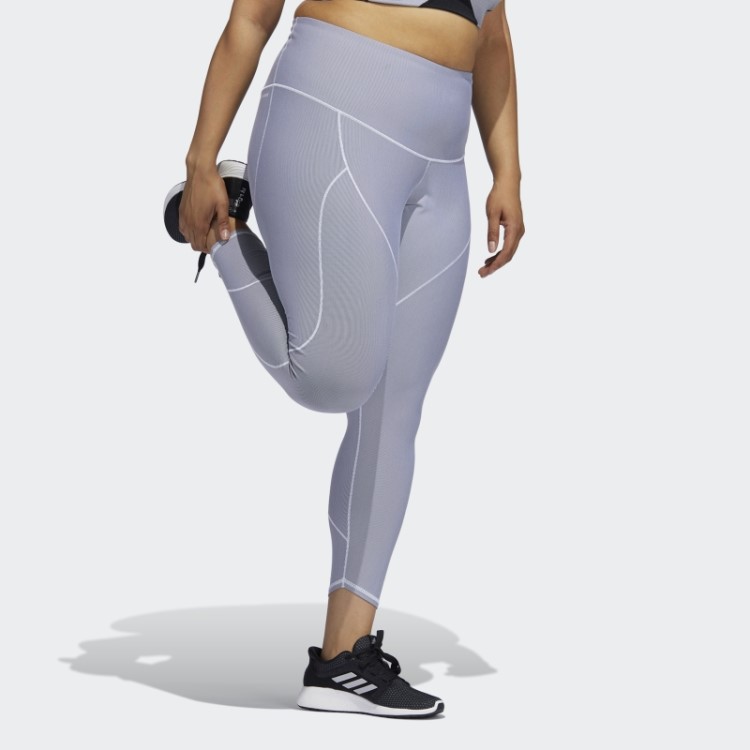 Meia-calça Preta Adidas Yoga Primeblue 7/8 (tamanho Grande)