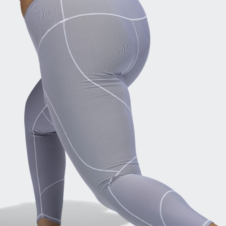 Meia-calça Preta Adidas Yoga Primeblue 7/8 (tamanho Grande)