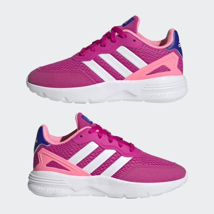 Adidas Fuchsia Nebzed Tênis De Corrida Estilo De Vida