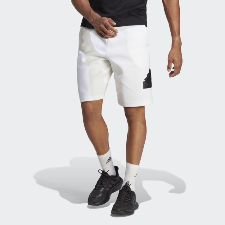 Distintivo De ícones Do Futuro Branco De Shorts Esportivos Adidas