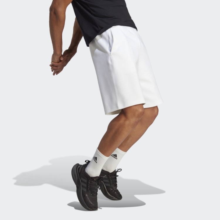 Distintivo De ícones Do Futuro Branco De Shorts Esportivos Adidas