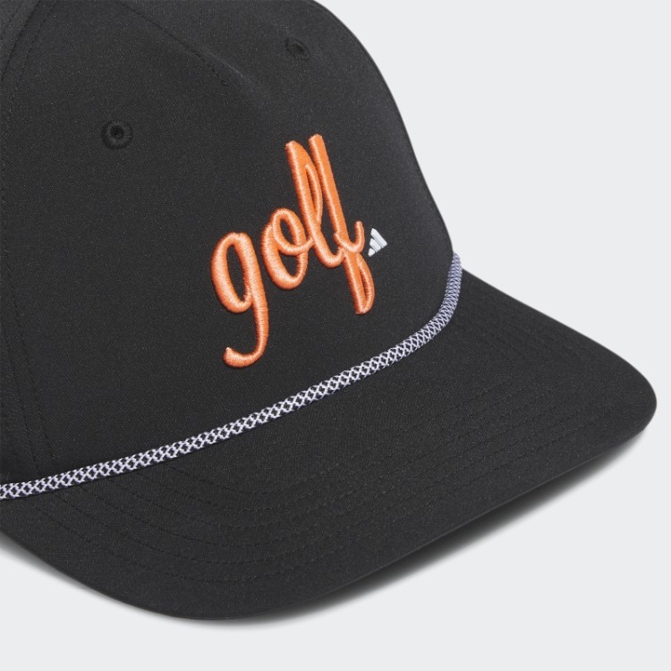 Chapéu De Golfe De Cinco Painéis Preto Adidas