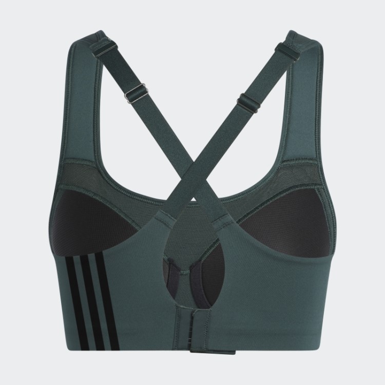 Sutiã Verde Adidas Tlrd Impact Training De Alto Suporte