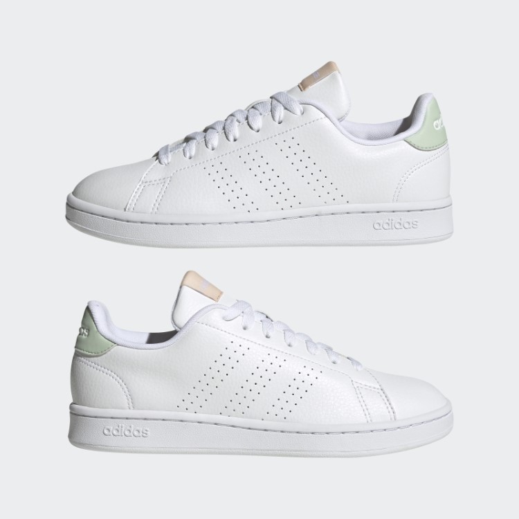 Sapatos De Vantagem Da Moda Adidas Verde