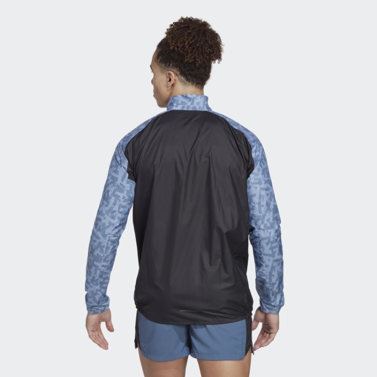Jaqueta Terrex Trail Running Wind Adidas Blue Dawn