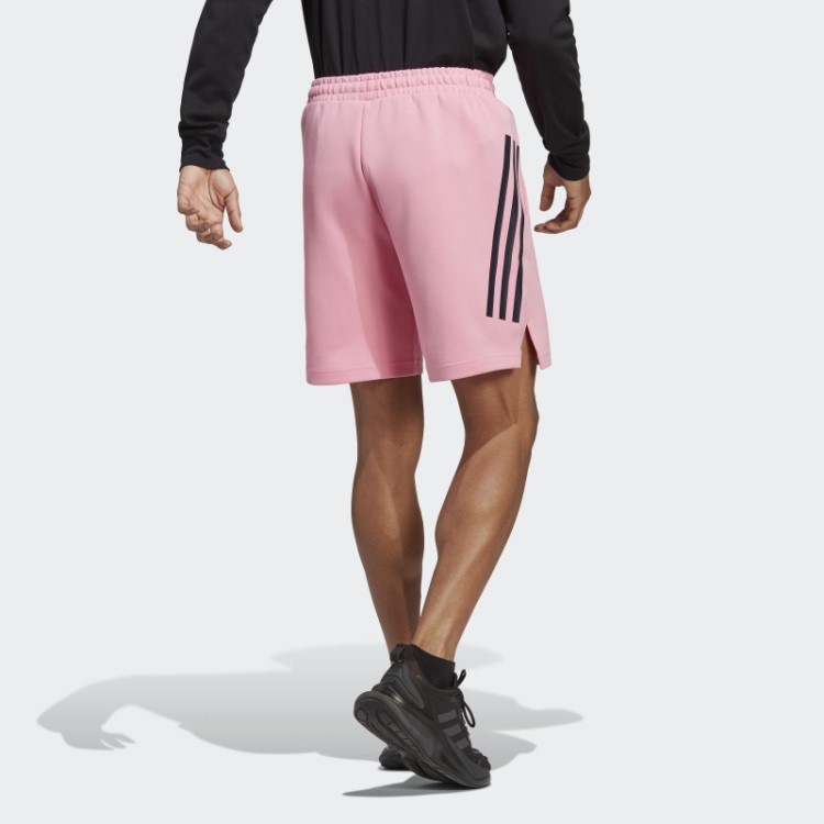 Future Icons Short Com As Três Listras Rosa Adidas