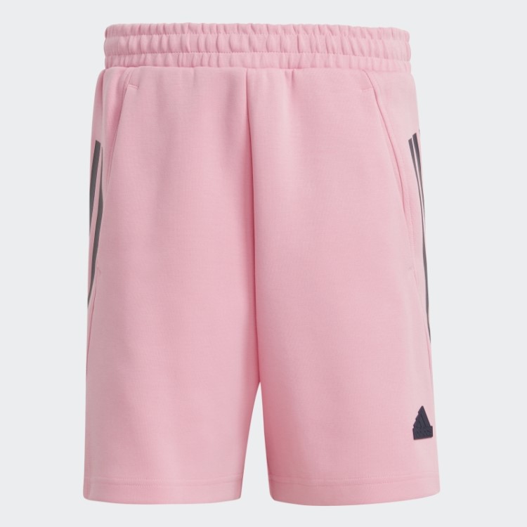 Future Icons Short Com As Três Listras Rosa Adidas