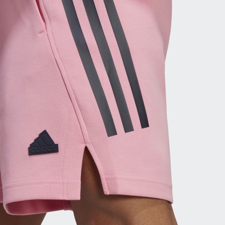 Future Icons Short Com As Três Listras Rosa Adidas