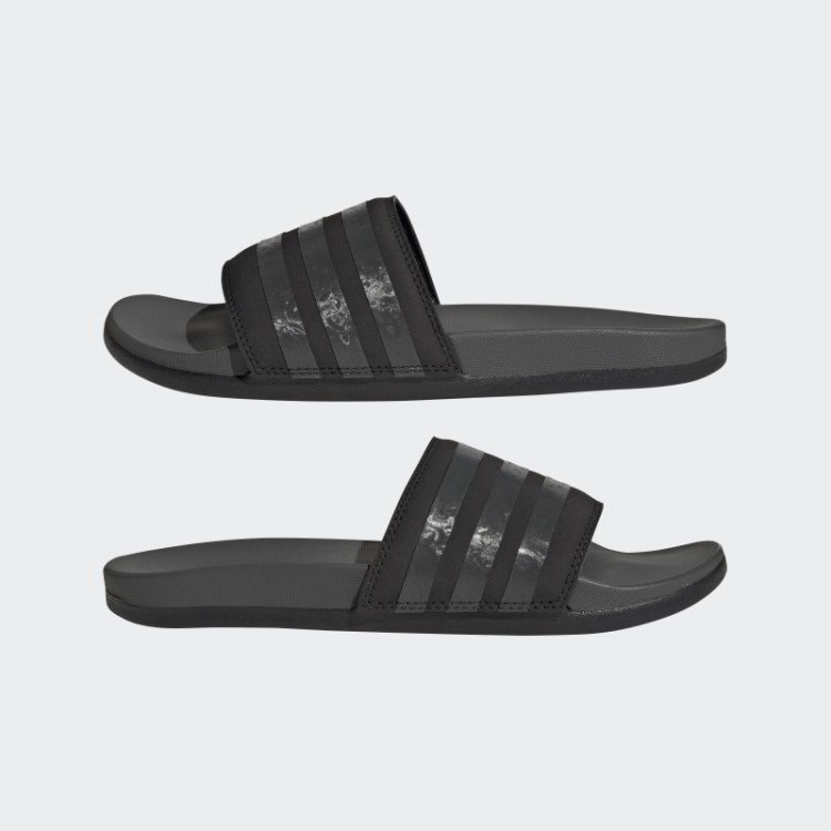 Chinelos Adidas Adilette Comfort Preto/cinza