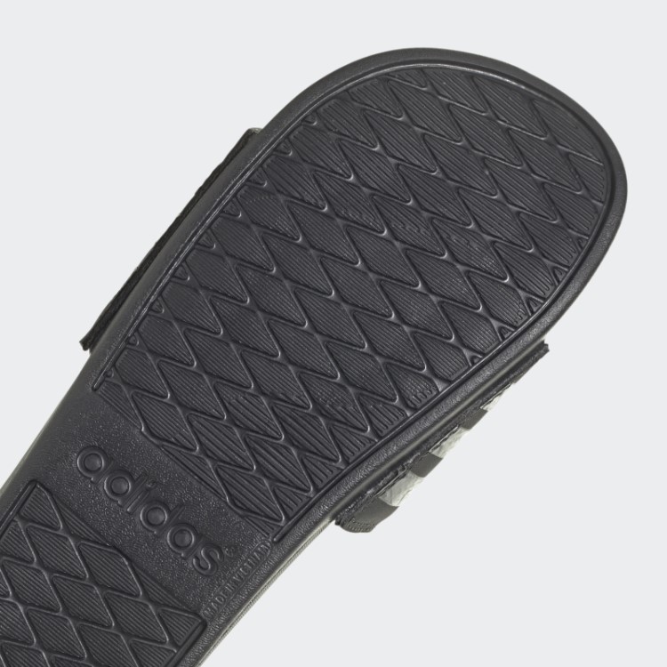 Chinelos Adidas Adilette Comfort Preto/cinza