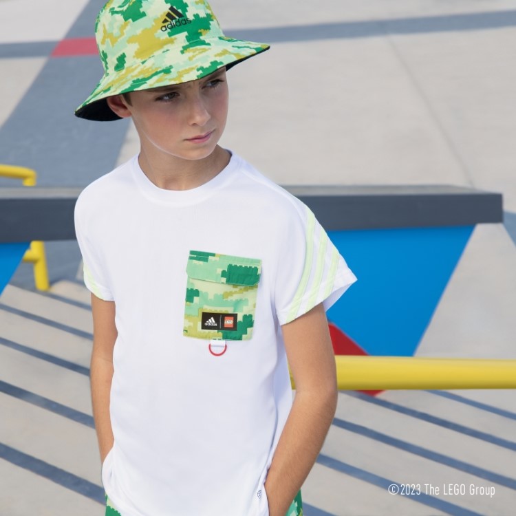 Camiseta Branca Adidas X Lego Play