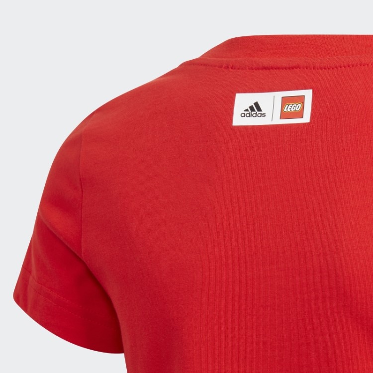Moda De Camiseta Vermelha Adidas X Classic Lego