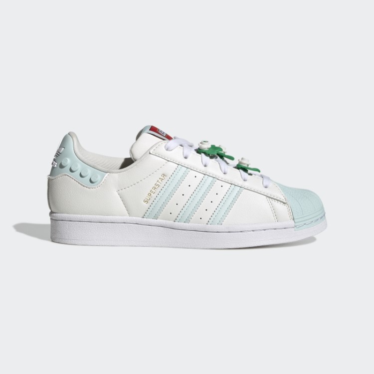 Adidas Superstar X Lego Sapatos Brancos Quentes