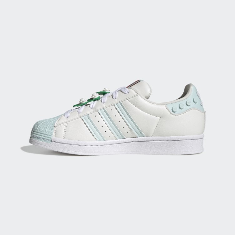Tênis Adidas Superstar X Lego Branco