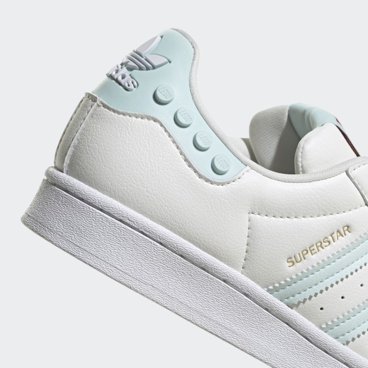 Tênis Adidas Superstar X Lego Branco