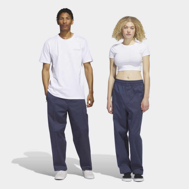 Calça Pintuck Azul Marinho (gênero Neutro) Adidas
