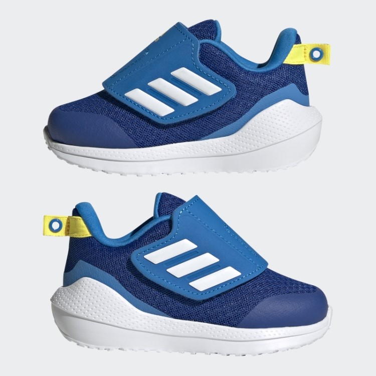 Tênis Eq21 Run 2.0 Sport Running Com Tira Em Velcro Adidas Azul Royal