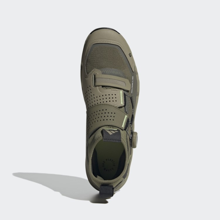 Tênis De Mountain Bike Com Clip Adidas Olive 5.10 Trailcross Pro