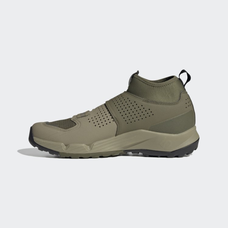 Tênis De Mountain Bike Com Clip Adidas Olive 5.10 Trailcross Pro
