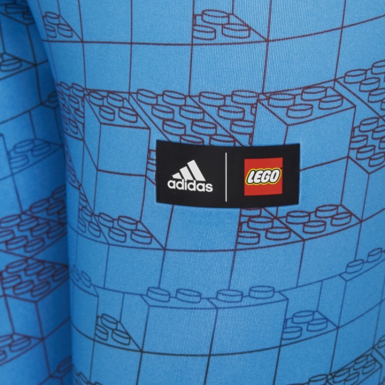 Meia-calça Lego Clássica Amarela Adidas X Quente