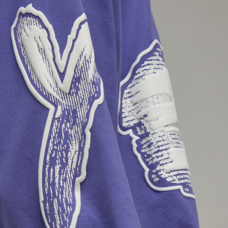 Adidas Y-3 Graphic Logo Camiseta Manga Longa Estilosa