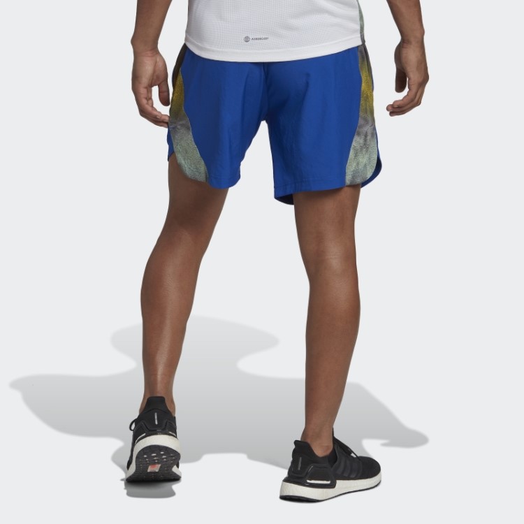 Bermuda De Treino Aeroready Hiit Azul Royal Projetada Para Movimento Adidas