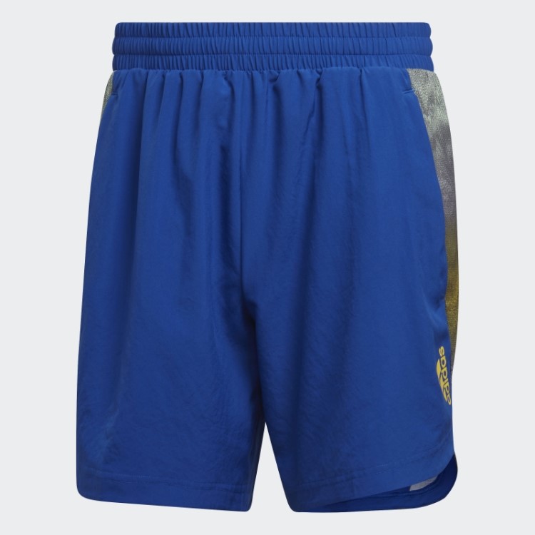 Bermuda De Treino Aeroready Hiit Azul Royal Projetada Para Movimento Adidas