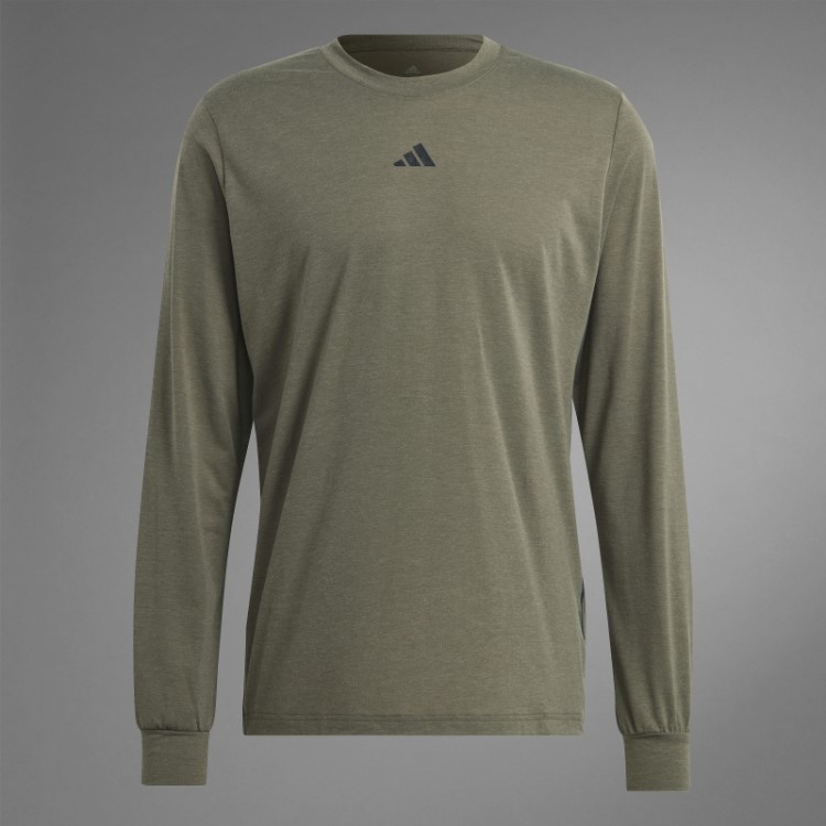Camiseta Manga Longa Branch Authentic Balance Para Yoga Adidas