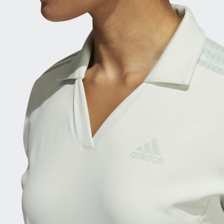 Vestido De Golfe Verde De 3 Listras Adidas