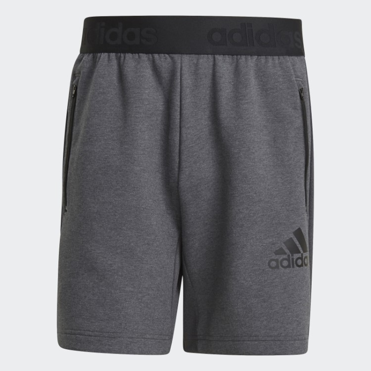 Bermuda Fashion Cinza Escuro Da Adidas Projetada Para Mover O Movimento Aeroready