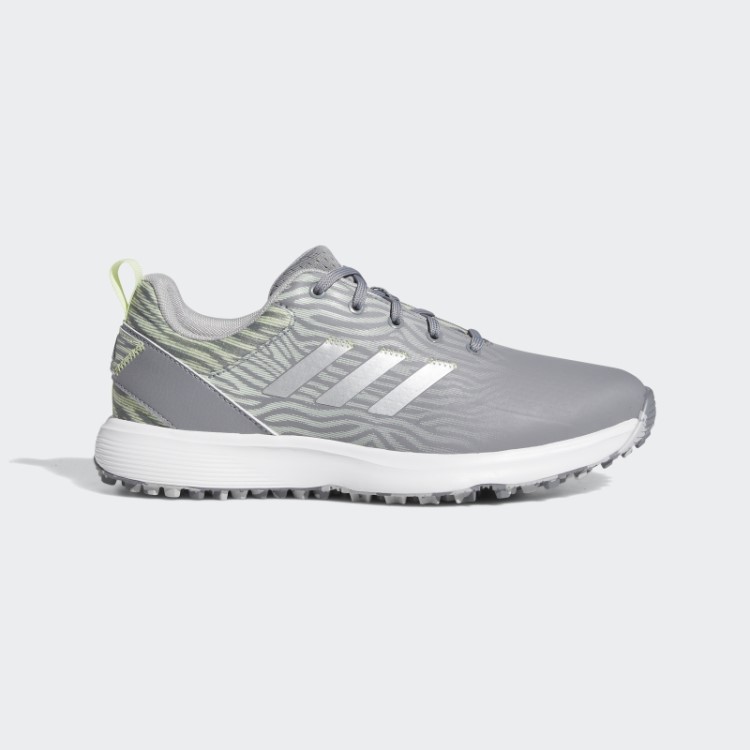 Tênis De Golfe Feminino Adidas S2g Sem Pontas Cinza