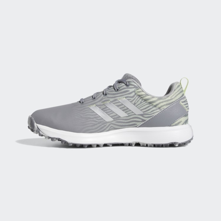 Tênis De Golfe Feminino Adidas S2g Sem Pontas Cinza