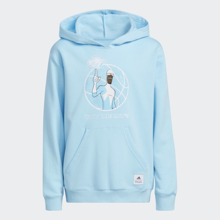 Moletom Com Capuz Azul Adidas Frozone